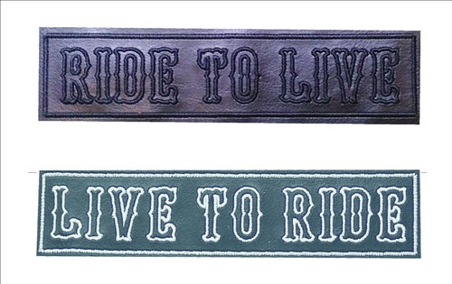 Faux leather live ride - faux,