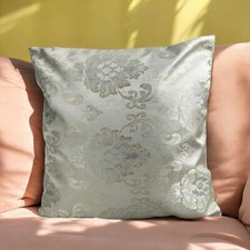 Set of 4 Beige Gold Cushion