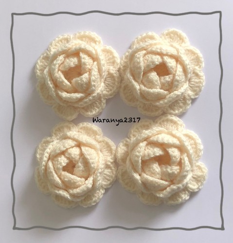 Handmade crochet flowers - handmade,