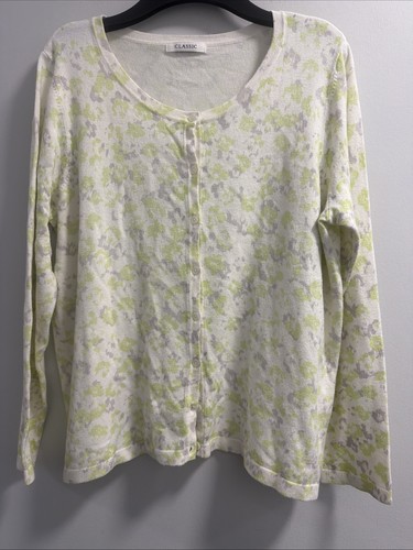 Patterned cardigan uk - m&s, 16