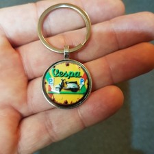 Vespa keyring Scooter Key ring