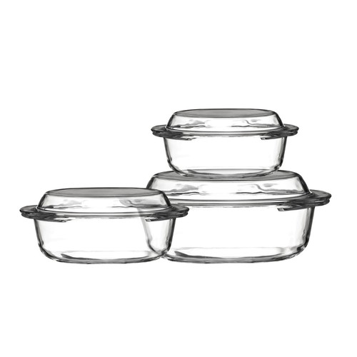 Set clear tempered glass - set,