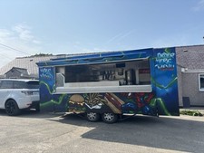 Catering Trailer Burger Van Intergrated LPG Generator 