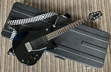 1984 MIJ Westone Japan Thunder I HH, Gloss Black + ABS Hard Case + Levy’s Strap