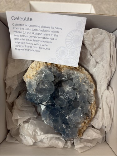 Celestite geode madagascar - geode,