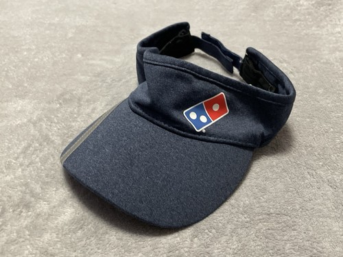Domino pizza hat visor - domino's, strap