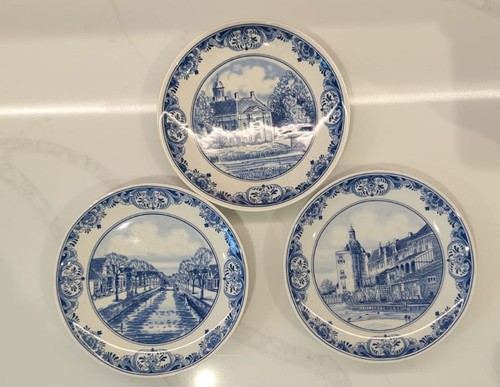 Classic delft blue plate - blue, 3