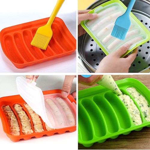 Silicone hot dog sausage - hot,
