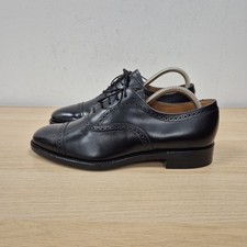 Loake 206 Black Leather Semi