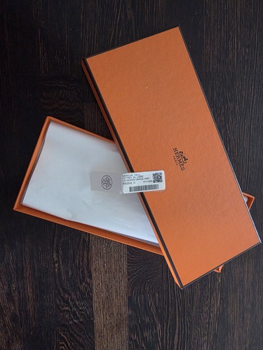 Hermes twill empty - twill, box