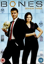 Bones: Season Three DVD (2008)  3 discs episodes 1 to 12