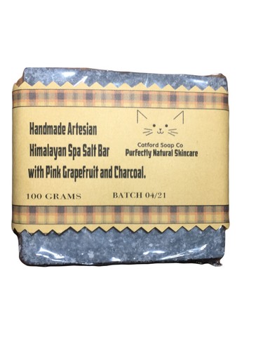 Himalayan salt soap charcoal - himalayan, &