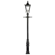 3.7m Black Victorian Lamp Post