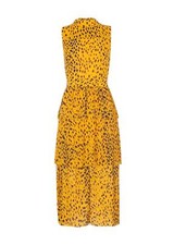 Whistles Animal Print Pleated