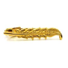 Yellow gold rhodium Feather