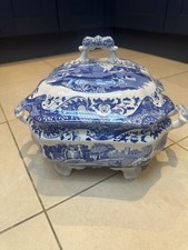 Spode Blue Italian Large Soup