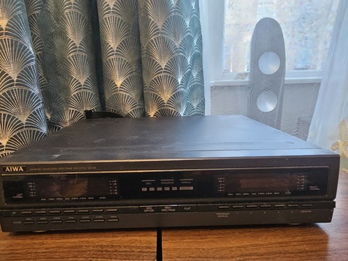 Aiwa graphic equalizer - ge-d9,