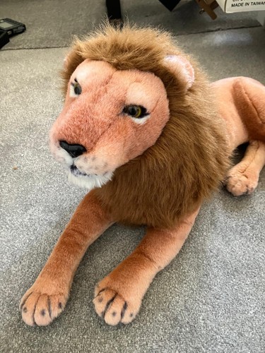 Large soft toy lion - soft,