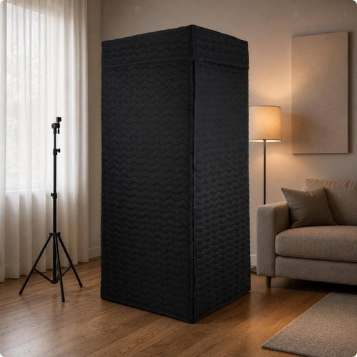 Portable recording booth - recording,