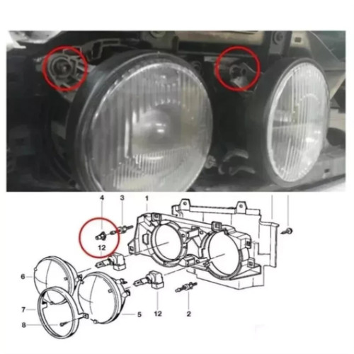 Fit ford headlight - ford, adjusting