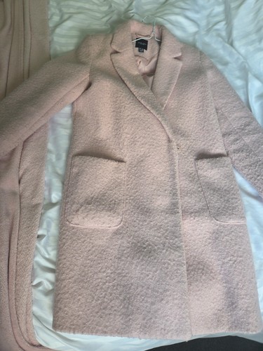 Womens light pink coat - , with