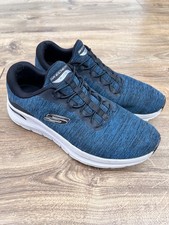Skechers Archfit Mens Navy Trainers Slip On UK 9 EUR 43
