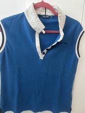Hac Tac Sleeveless Blue Top