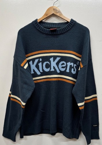 Vintage kickers navy knitted - kickers,
