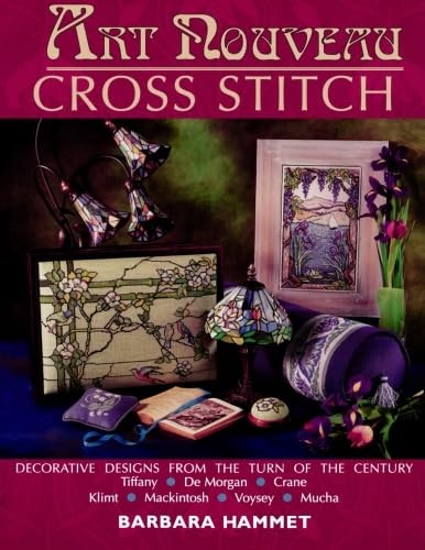 Art nouveau cross stitch - art,