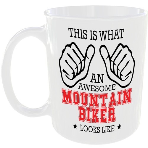 Awesome mountain biker look - awesome,