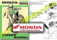 Honda CR125M ELSINORE Workshop