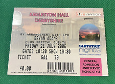 BRYAN ADAMS - KEDLESTON HALL