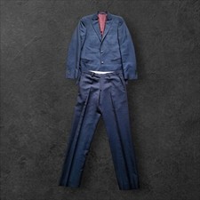 Mens m&s navy full suit