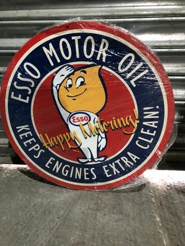 Esso oil large round - large,