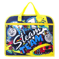 Thomas the Tank Engine Kids Childrens Zipped School Book Bag Primary Reading Bag