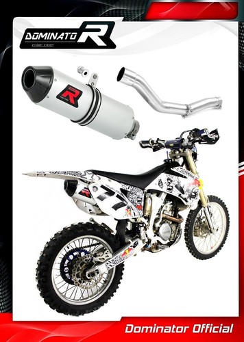 250 exhaust mx2 dominator - wr, f