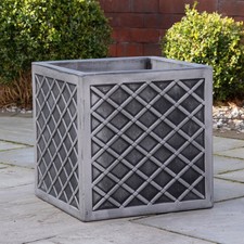 39cm large square - 39cm, plastic