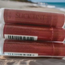 New Avon Slick Tints Sealed Lot Of 3 Glossy Wine Rose Opal RARE ALL 3 OOS