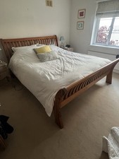 Super King Solid Wood  Sleigh