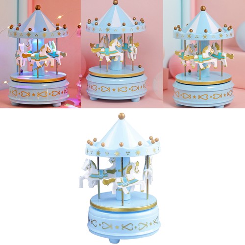 Musical merry round horse - merry, go-round