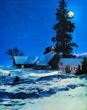 Maxfield Parrish: Moonlight