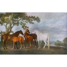 Mares and Foals - G Stubbs Print