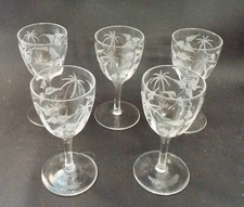 Set of FOUR Victorian Sherry