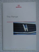 Honda Brochure 2000: HR-V,CR-V,Integra Type-R,Insight,NSX,S2000,Prelude,Accord R