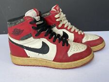 Vintage 1985 Nike Air Sky Jordan 1 Chicago Extremely Rare Holy Grail OG