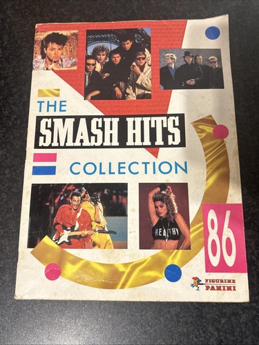 Panini 1986 smash hits sticker - panini,