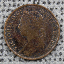 Farthing 1886 1/4 Penny