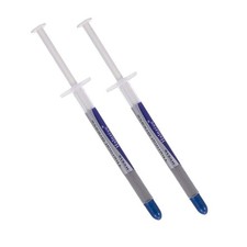 2x Silver Syringe Heat sink