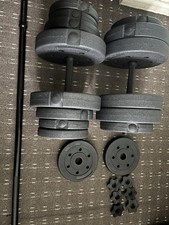 Opti Dumbbells And Barbell
