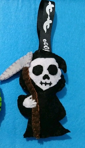 Handmade felt halloween - felt, tree